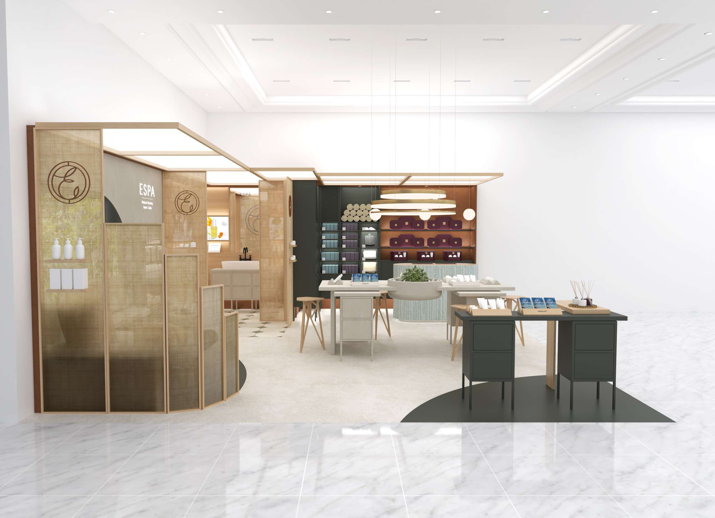 ESPA retail concept one, The Apothecary, by SheridanCX