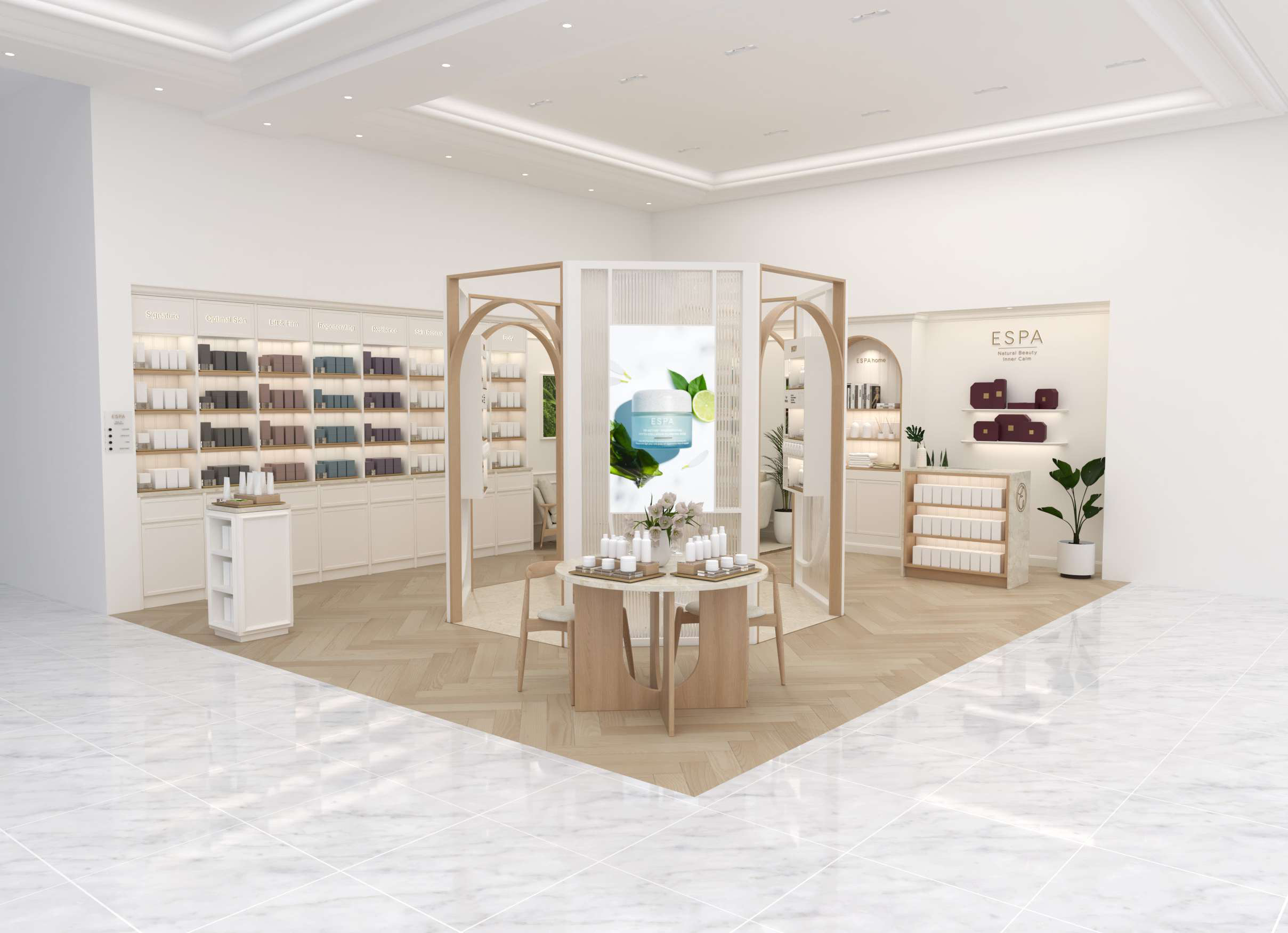 ESPA retail concept two, The Gallery, by SheridanCX