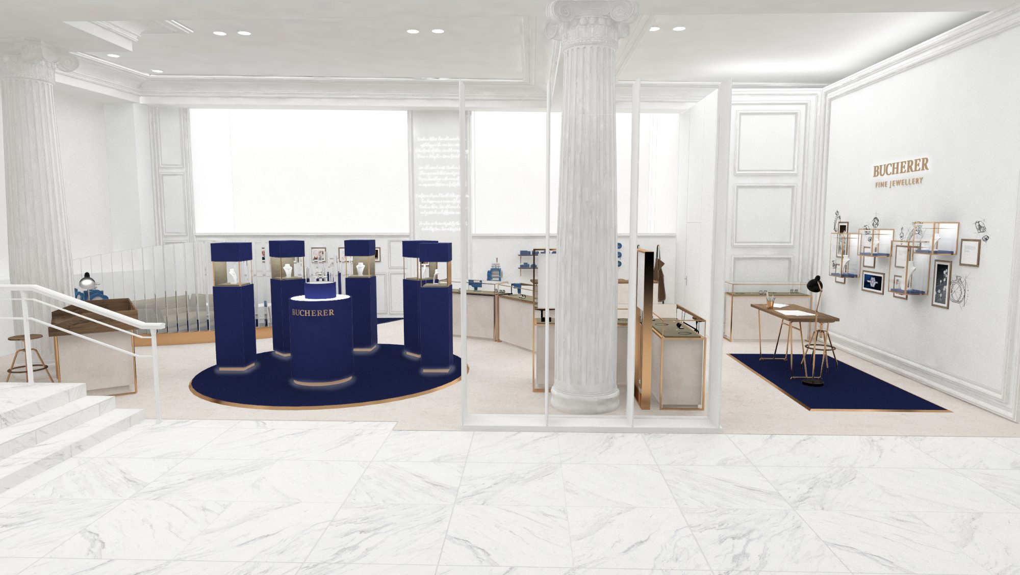 Bucherer final retail design concept