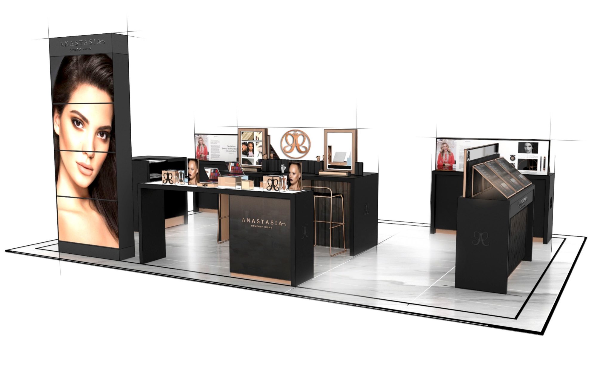 Anastasia Beverly Hills creative concept