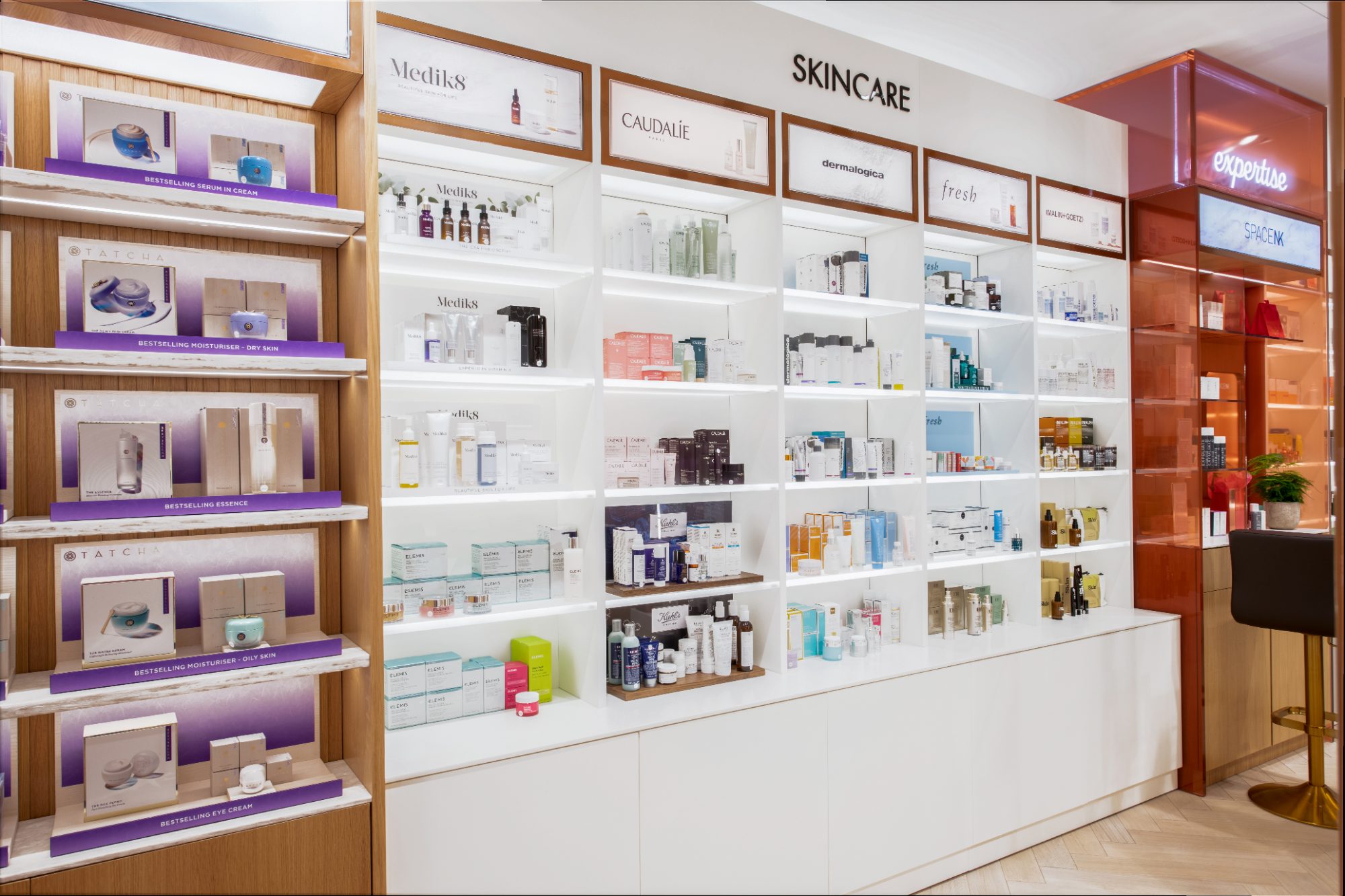 Space NK retail environment by SheridanCX