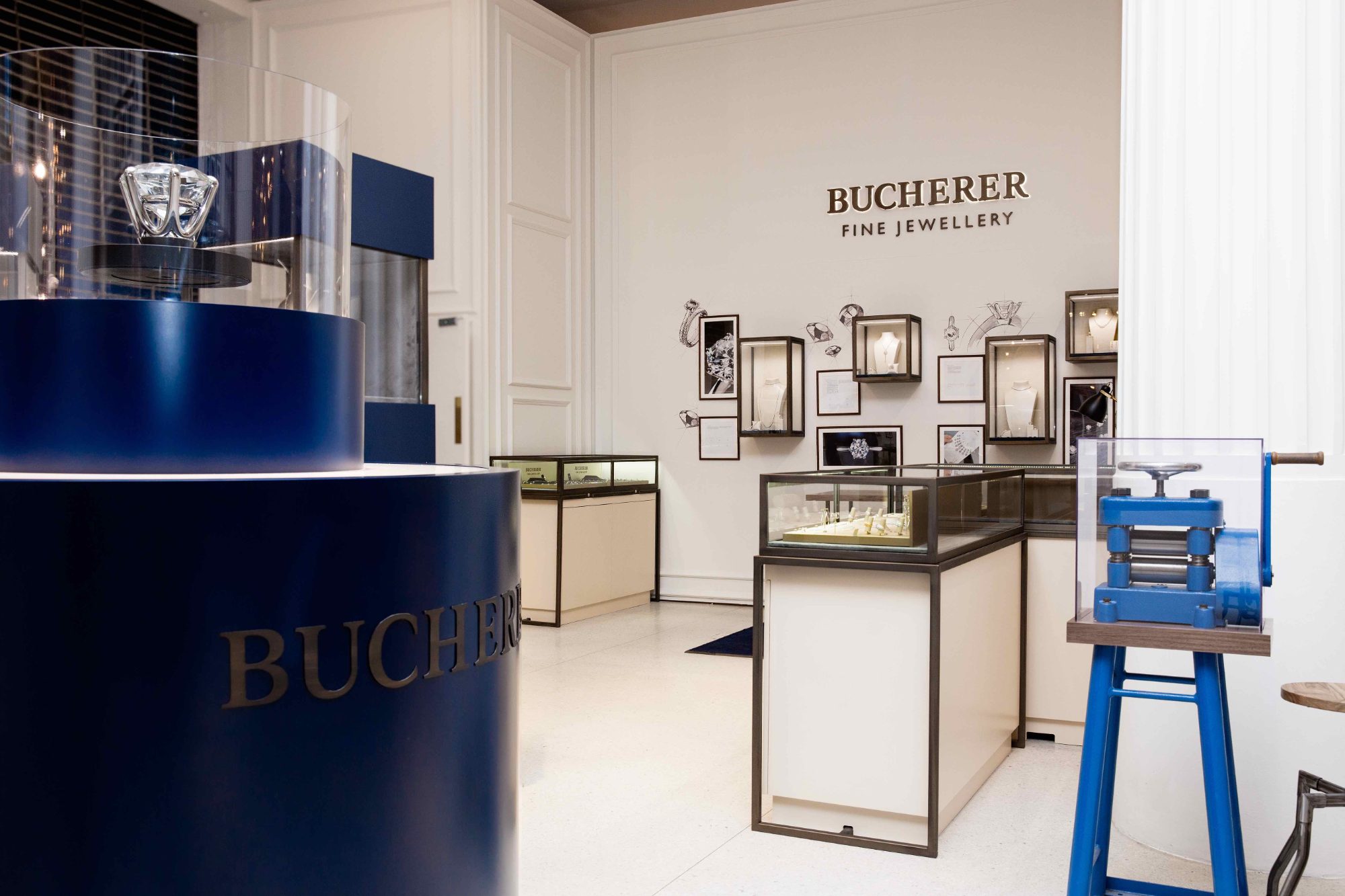 Bucherer fine jewellery retail design at Selfridges