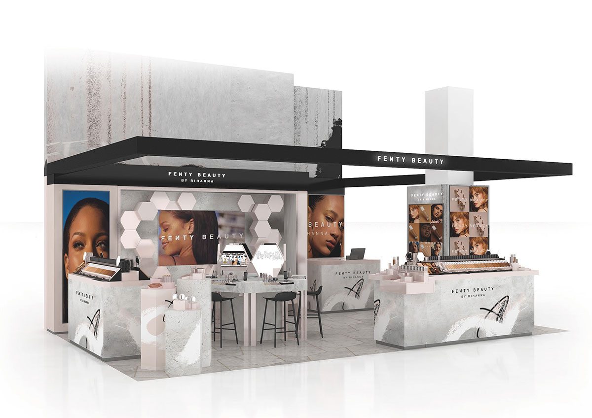 Fenty Beauty final retail design concept