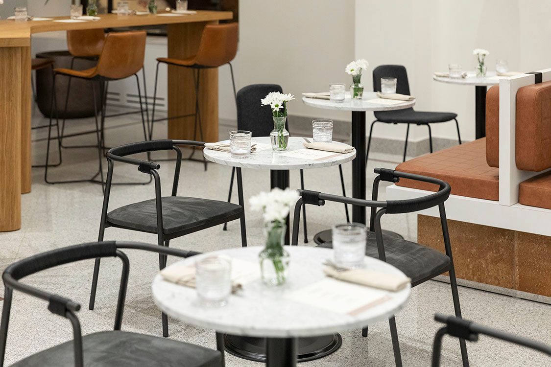 TBC Concept cafe interior delivered by SheridanCX, Tbilisi