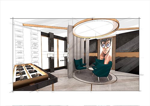 Linda Farrow creative concept