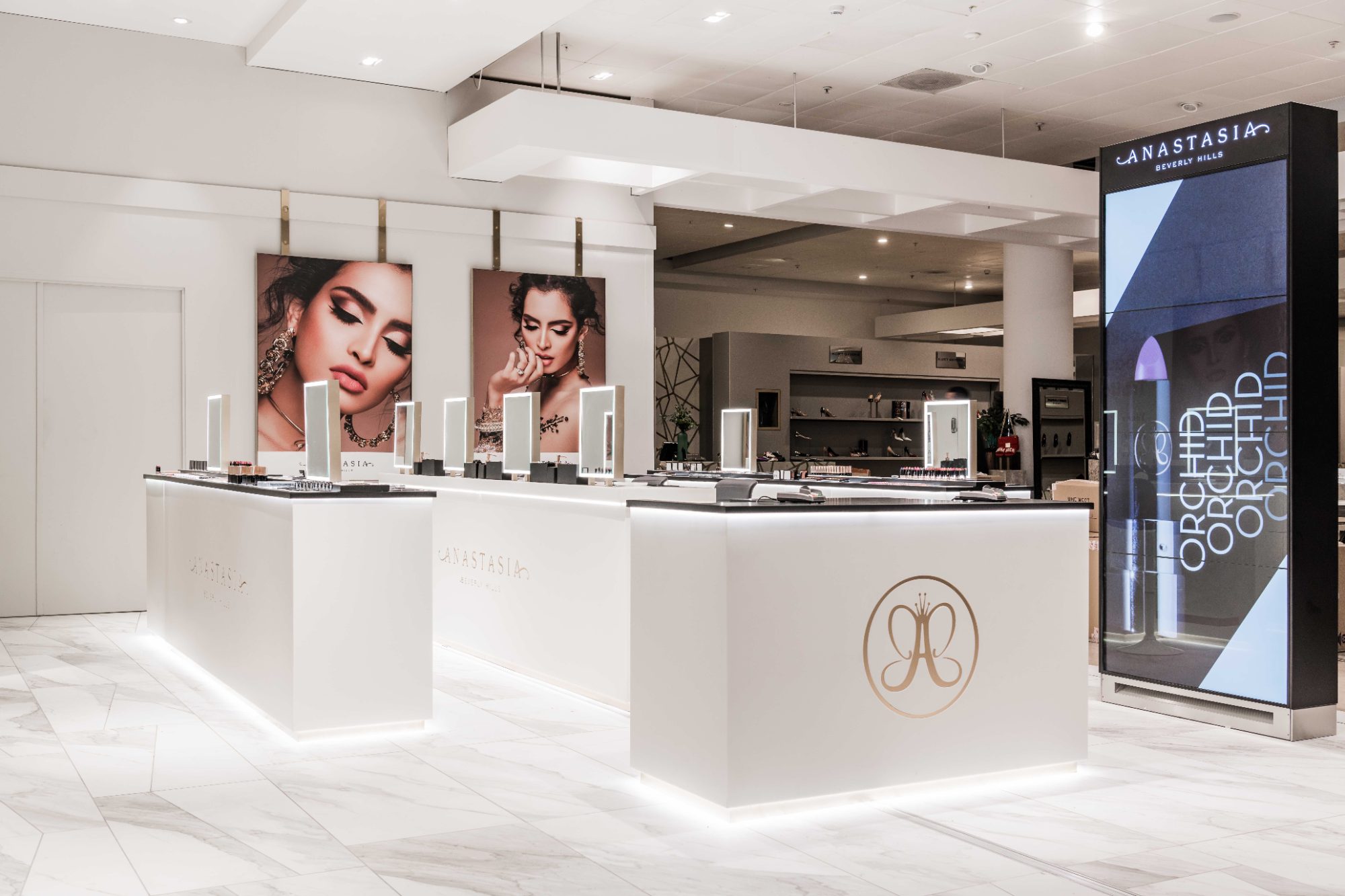 Anastasia Beverly Hills retail environment by SheridanCX