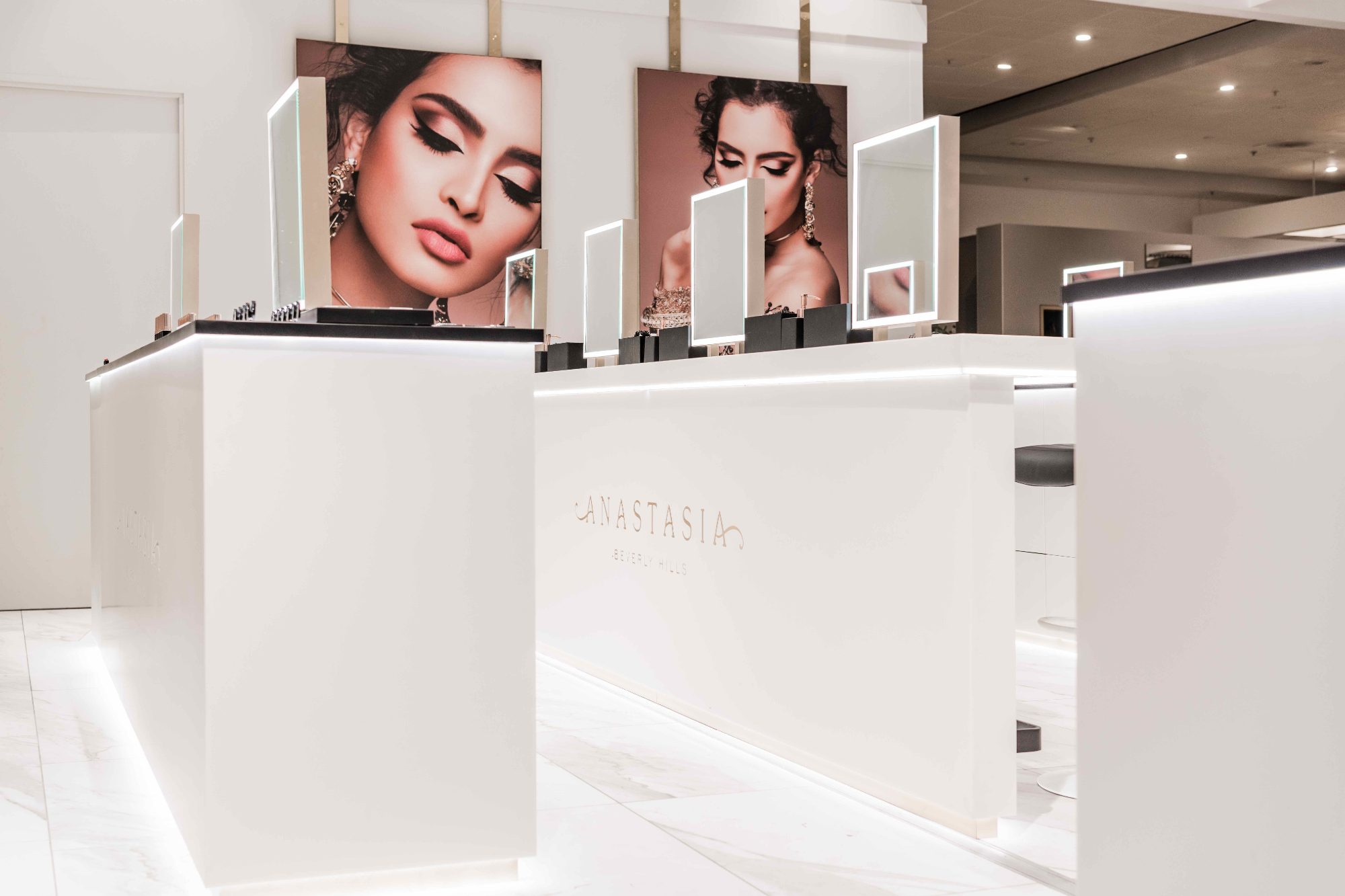 Anastasia Beverly Hills retail environment by SheridanCX