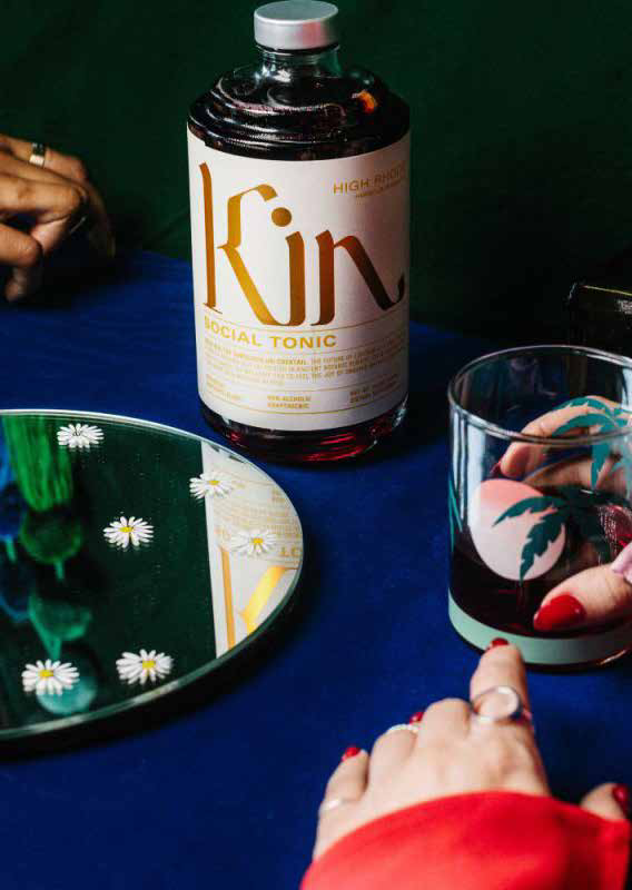 Kin Social Tonic non alcoholic drink styling, A Day Well Spent Naked Retail by SheridanCX