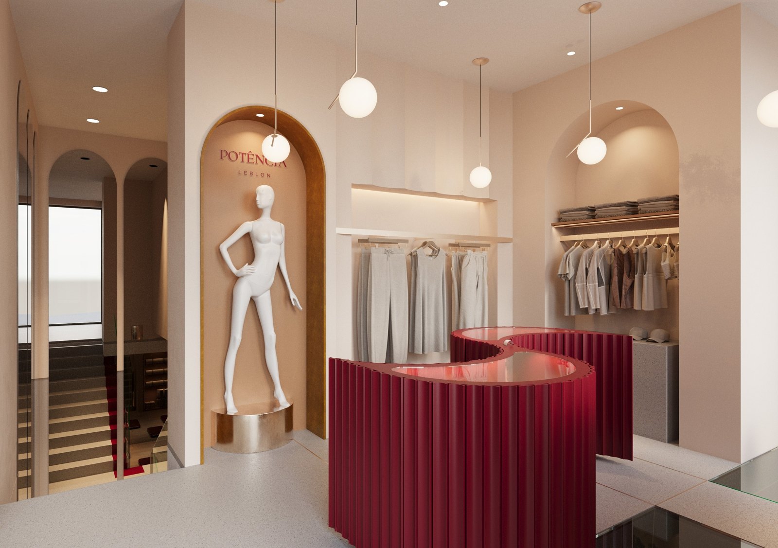 Potência Leblon: Designing a Luxury Fitness and Wellness Retail Destination