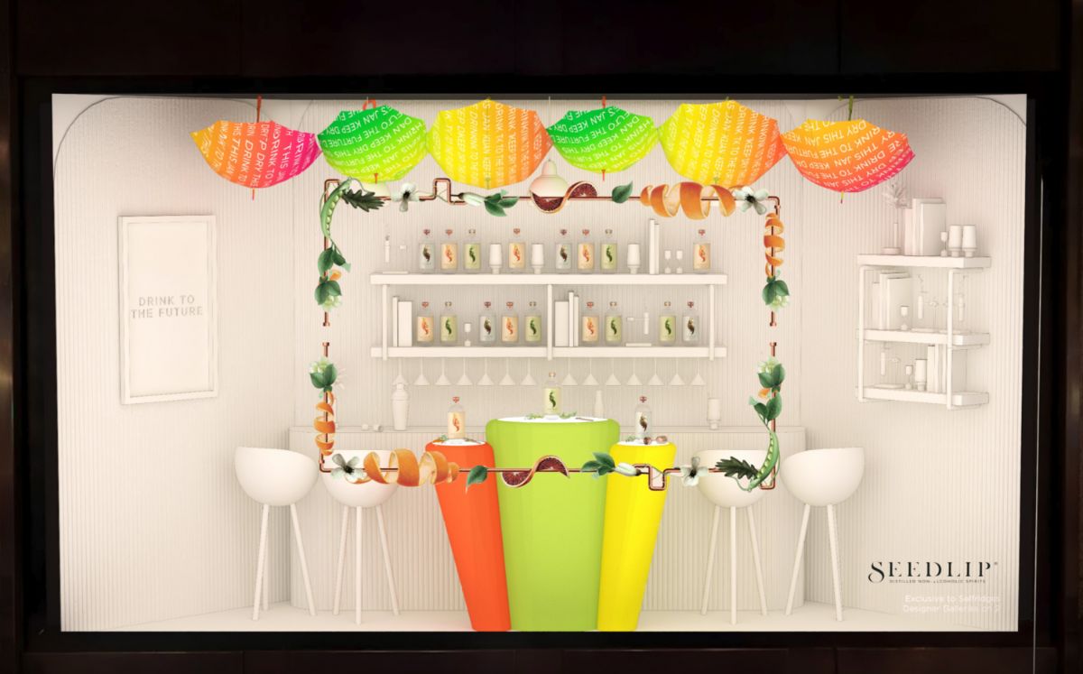 Our Work // Seedlip Hits Selfridges