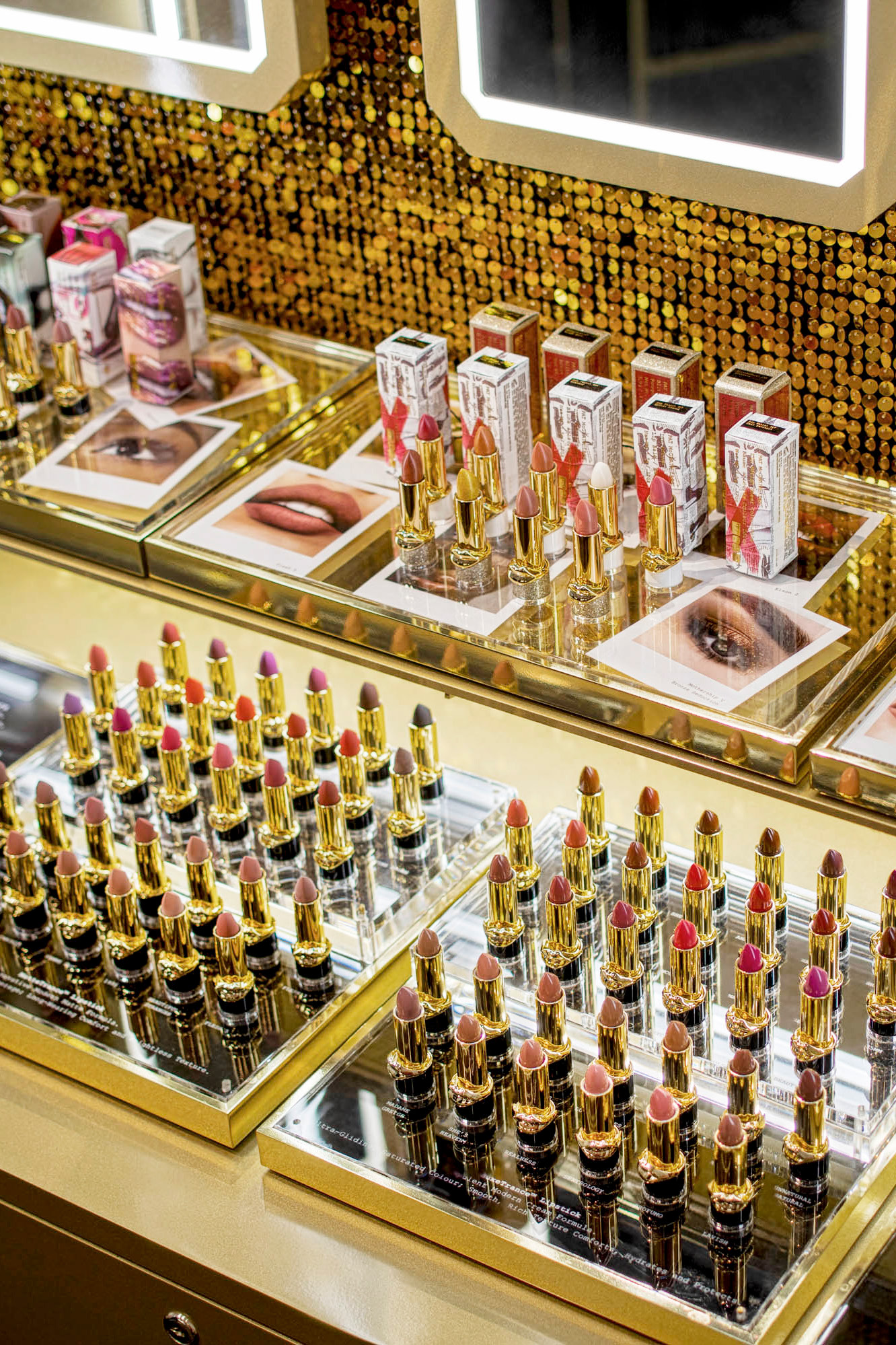 Pat McGrath Labs store design at Bergdorf Goodman by SheridanCX
