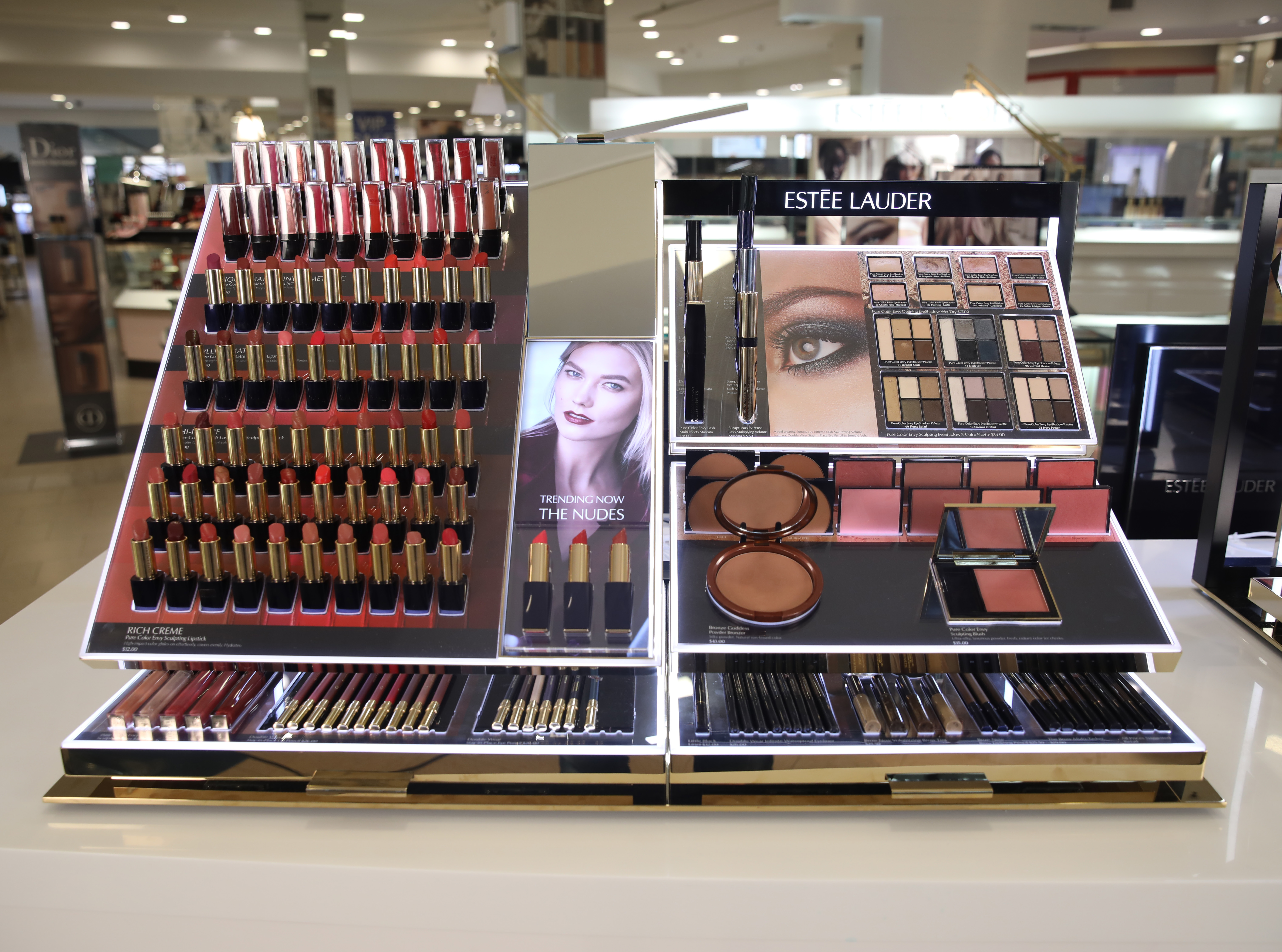Estée Lauder point of sale display design by SheridanCX