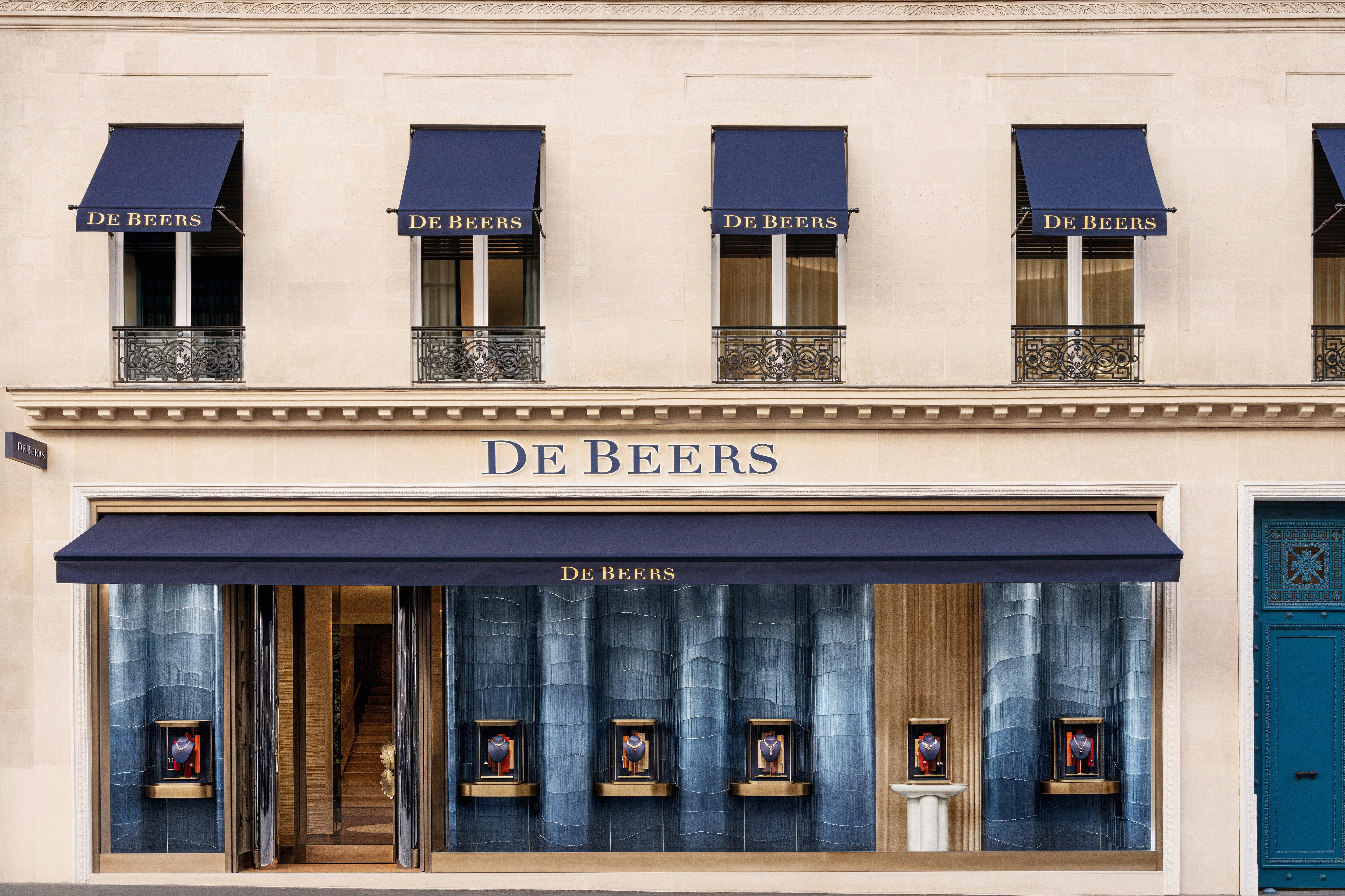 De Beers flagship storefront, Rue de la Paix, Paris